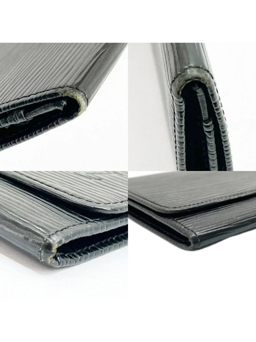 Louis Vuitton Billfold Wallet Epi Black
